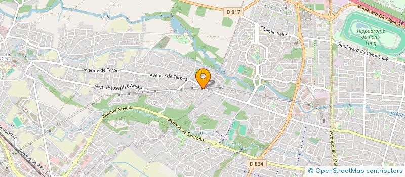 localisation de l'entreprise MONSIEUR CHRISTIAN SANCHEZ  LESCAR