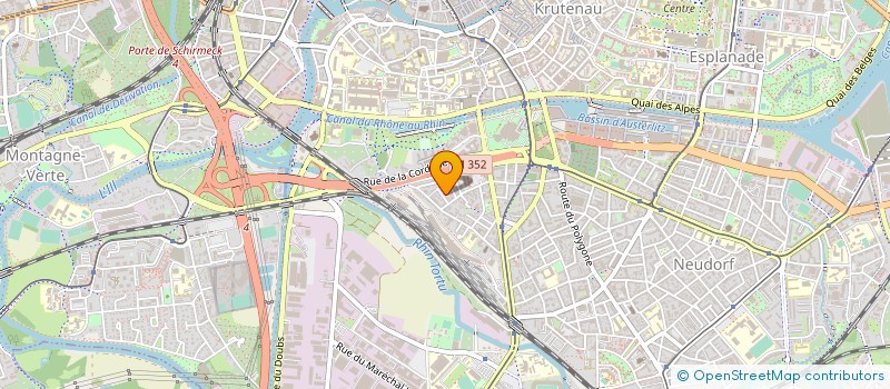 localisation de l'entreprise MONSIEUR CHRISTIAN SANDRIN  STRASBOURG