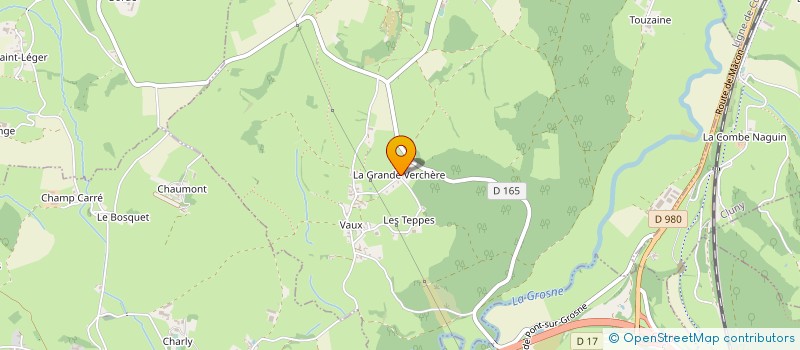 localisation de l'entreprise MONSIEUR CHRISTIAN SANGOY  BLANOT