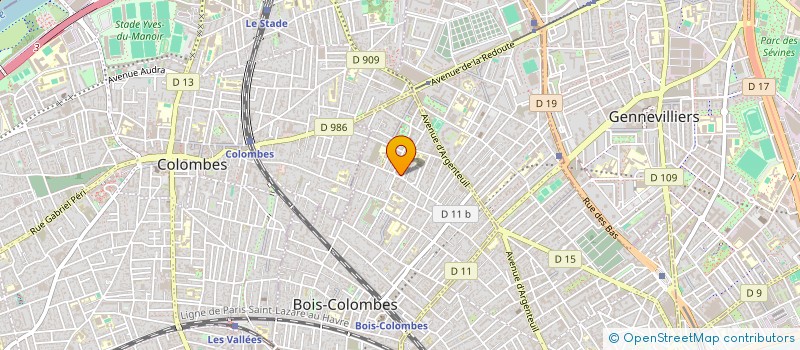 localisation de l'entreprise MONSIEUR CHRISTIAN SANTAX SEVE DE JARDIN à BOIS COLOMBES