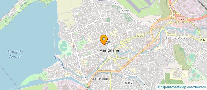 localisation de l'entreprise MONSIEUR CHRISTIAN SARDE à MARIGNANE