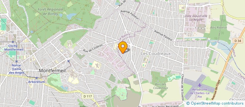 localisation de l'entreprise MONSIEUR CHRISTIAN SARROUL  CHELLES