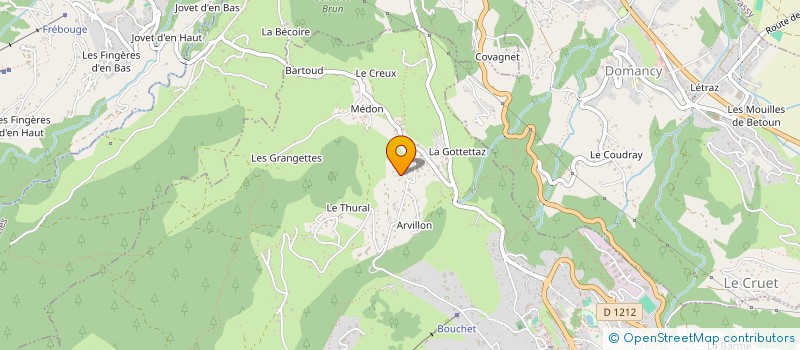 localisation de l'entreprise MONSIEUR CHRISTIAN SAUBIN à COMBLOUX