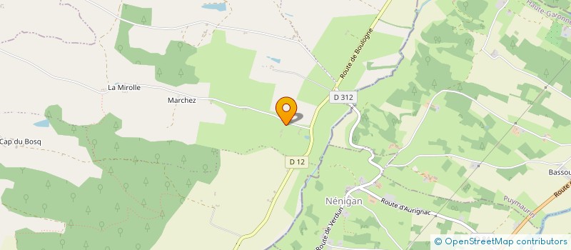 localisation de l'entreprise MONSIEUR CHRISTIAN SAVES  SIMORRE