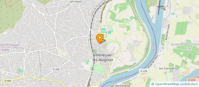 localisation de l'entreprise MONSIEUR CHRISTIAN SAVONNE  VILLENEUVE-LES-AVIGNON