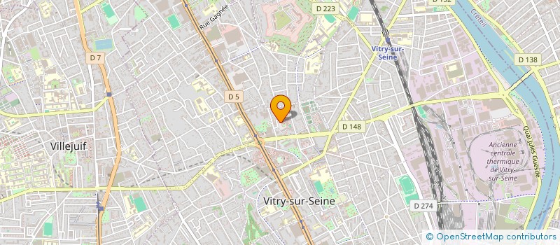 localisation de l'entreprise MONSIEUR CHRISTIAN SAYED à VITRY-SUR-SEINE