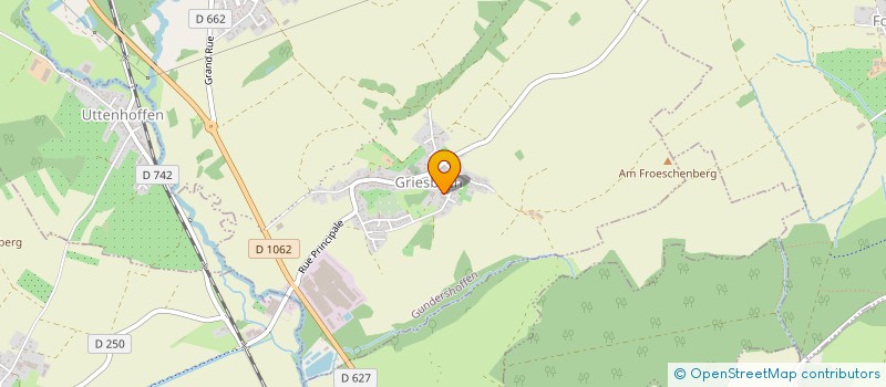 localisation de l'entreprise MONSIEUR CHRISTIAN SCHAEFER  GUNDERSHOFFEN