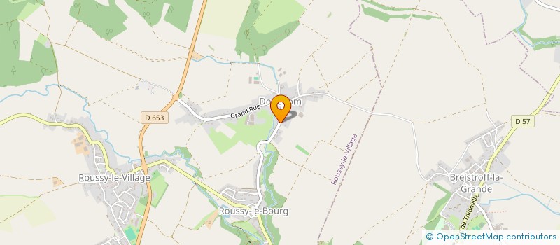 localisation de l'entreprise MONSIEUR CHRISTIAN SCHANEN  ROUSSY-LE-VILLAGE