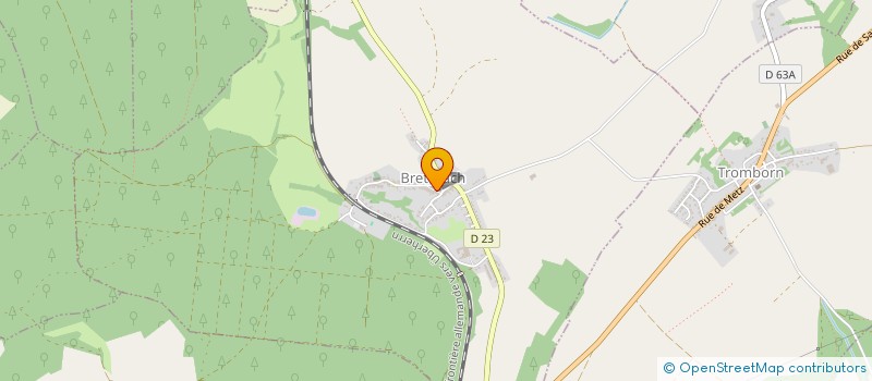 localisation de l'entreprise MONSIEUR CHRISTIAN SCHERER  BRETTNACH