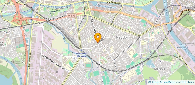 localisation de l'entreprise MONSIEUR CHRISTIAN SCHLUND à STRASBOURG