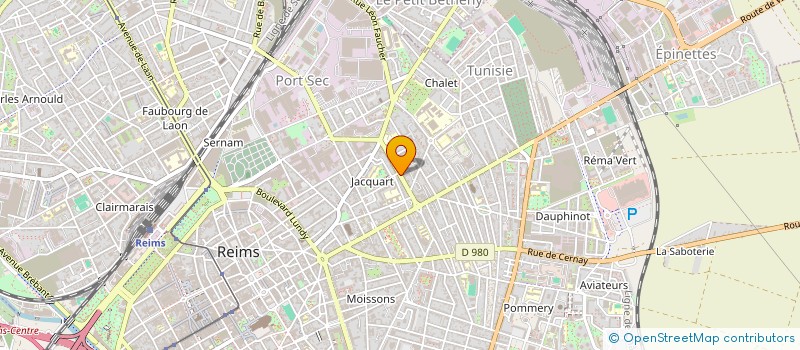 localisation de l'entreprise MONSIEUR CHRISTIAN SCHNEIDER  REIMS