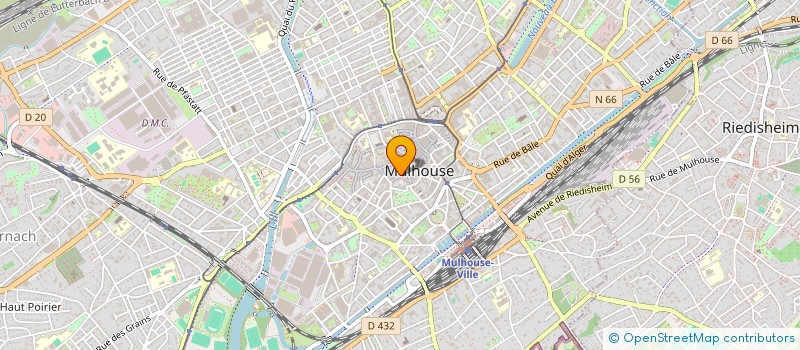 localisation de l'entreprise MONSIEUR CHRISTIAN SCHOLL  MULHOUSE