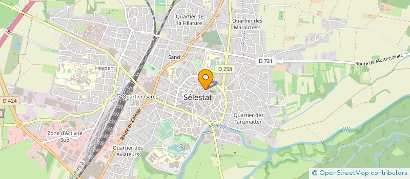 localisation de l'entreprise MONSIEUR CHRISTIAN SCHOTTE  HILSENHEIM