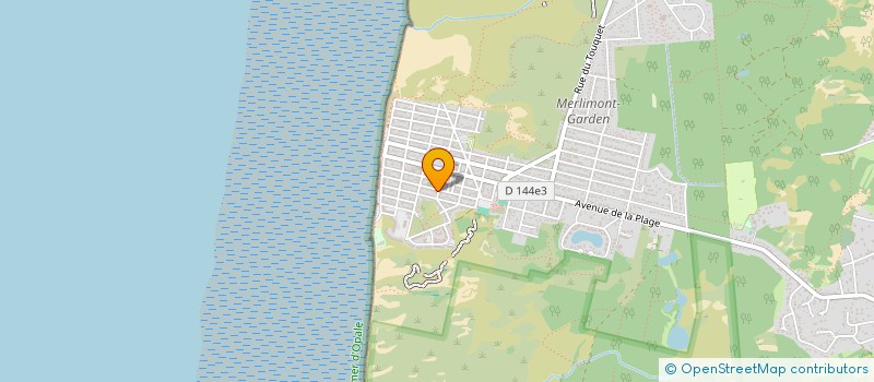 localisation de l'entreprise MONSIEUR CHRISTIAN SCHROTTER  MERLIMONT