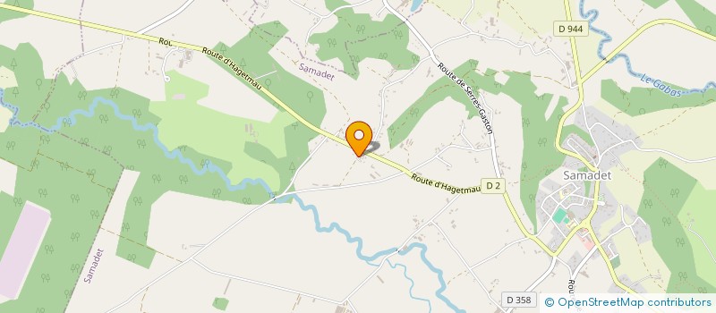 localisation de l'entreprise MONSIEUR CHRISTIAN SCHUH  PECORADE