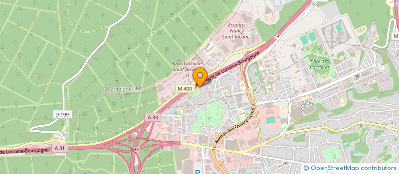 localisation de l'entreprise MONSIEUR CHRISTIAN SCHUMACKER  MAXEVILLE