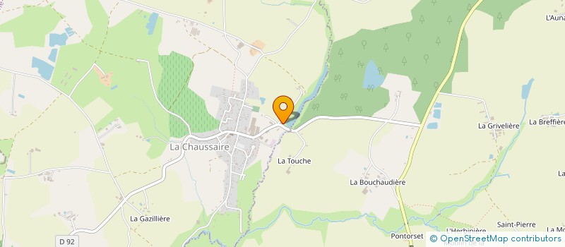 localisation de l'entreprise MONSIEUR CHRISTIAN SECHER à BEAUPREAU-EN-MAUGES