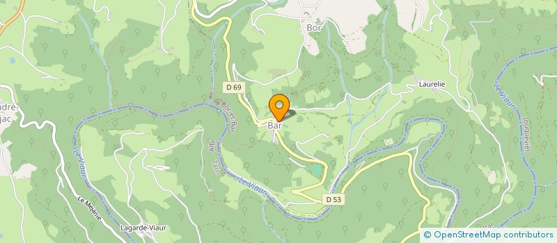 localisation de l'entreprise MONSIEUR CHRISTIAN SEGONDS  LA FOUILLADE