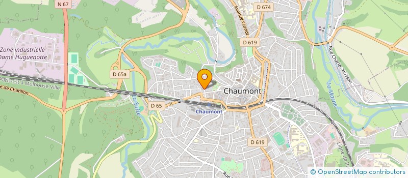 localisation de l'entreprise MONSIEUR CHRISTIAN SEGUIN à CHAUMONT