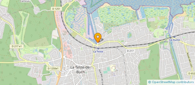 localisation de l'entreprise MONSIEUR CHRISTIAN SEGURA  LA TESTE-DE-BUCH