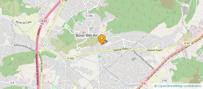 localisation de l'entreprise MONSIEUR CHRISTIAN SENATORE à BOUC-BEL-AIR