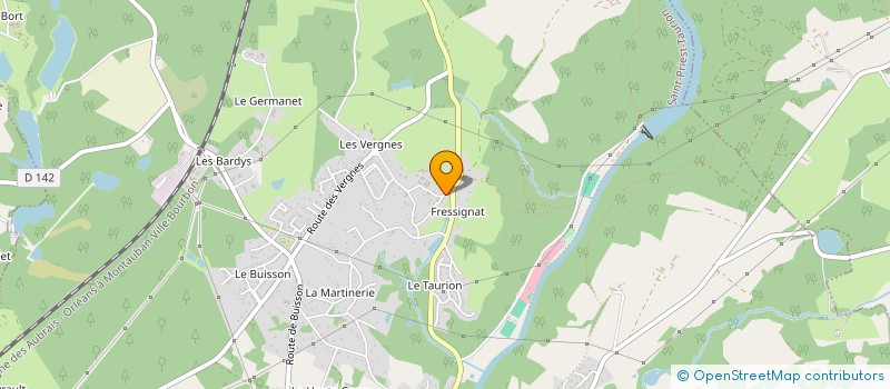 localisation de l'entreprise MONSIEUR CHRISTIAN SENEQUE  SAINT-PRIEST-TAURION