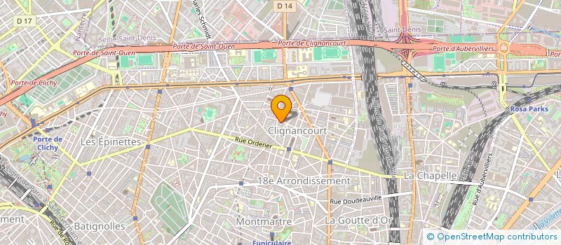 localisation de l'entreprise MONSIEUR CHRISTIAN SERRANO  PARIS