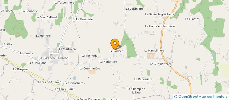 localisation de l'entreprise MONSIEUR CHRISTIAN SERRANT à LE GRAND-CELLAND