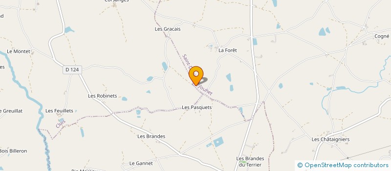 localisation de l'entreprise MONSIEUR CHRISTIAN SEUTRE à SAINT-DENIS-DE-JOUHET
