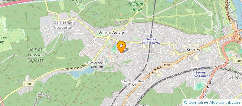 localisation de l'entreprise MONSIEUR CHRISTIAN SEYCHAL à VILLE-D'AVRAY