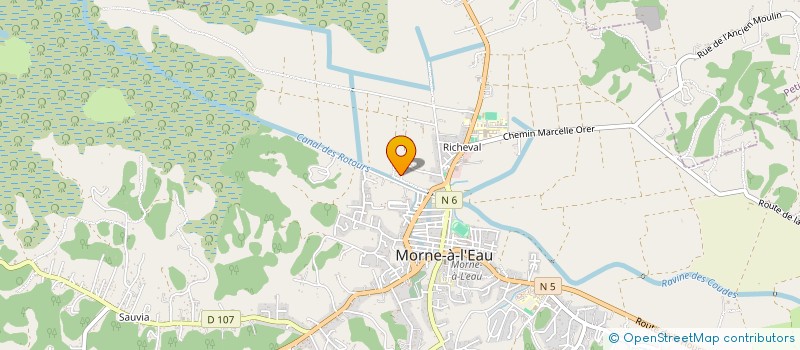 localisation de l'entreprise MONSIEUR CHRISTIAN SEYMOUR à MORNE A L'EAU