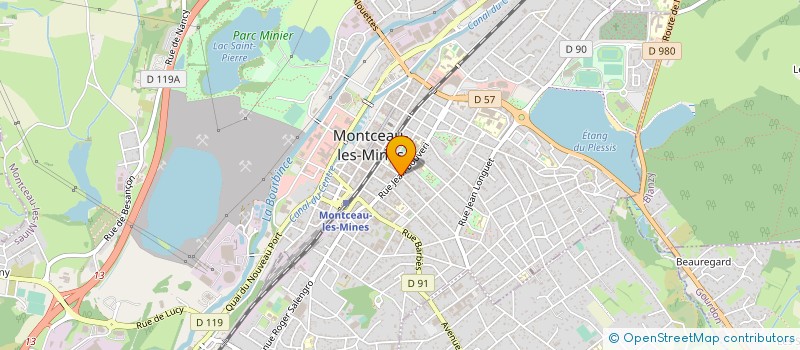 localisation de l'entreprise MONSIEUR CHRISTIAN SILVERI à MONTCEAU-LES-MINES