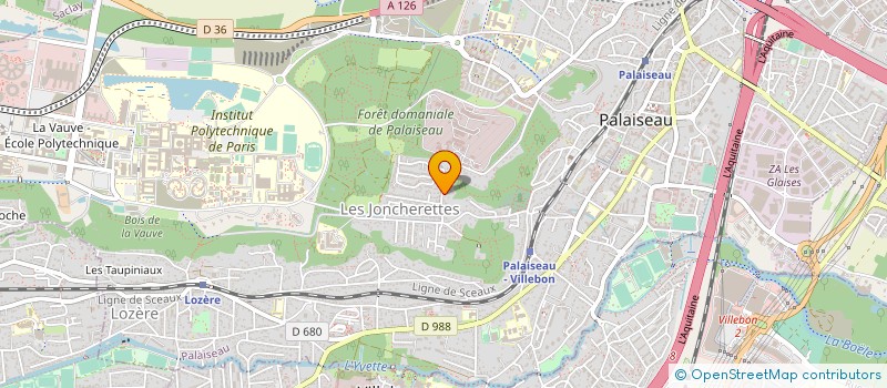 localisation de l'entreprise MONSIEUR CHRISTIAN SILVESTRE DE SACY  PALAISEAU