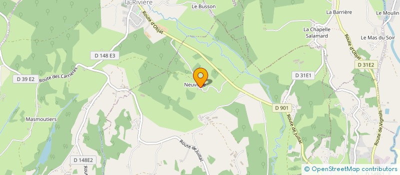 localisation de l'entreprise MONSIEUR CHRISTIAN SIMON  SAINT-CYR-LA-ROCHE