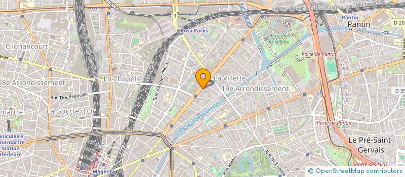 localisation de l'entreprise MONSIEUR CHRISTIAN SIMON  PARIS