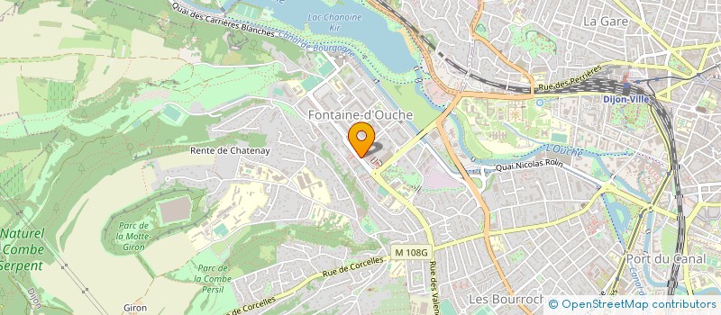 localisation de l'entreprise MONSIEUR CHRISTIAN SIMONCINI  DIJON