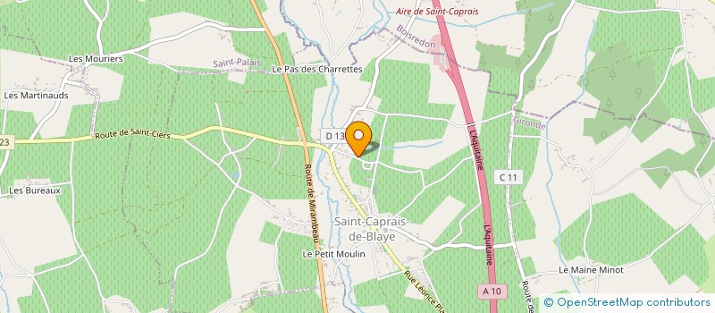 localisation de l'entreprise MONSIEUR CHRISTIAN SIRE  VAL-DE-LIVENNE