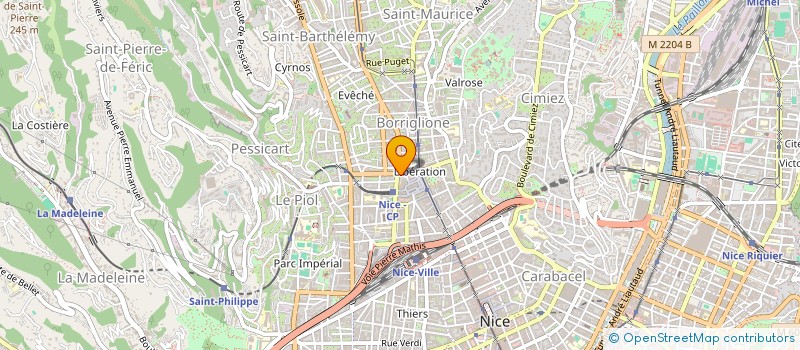 localisation de l'entreprise MONSIEUR CHRISTIAN SIVILOTTO à NICE