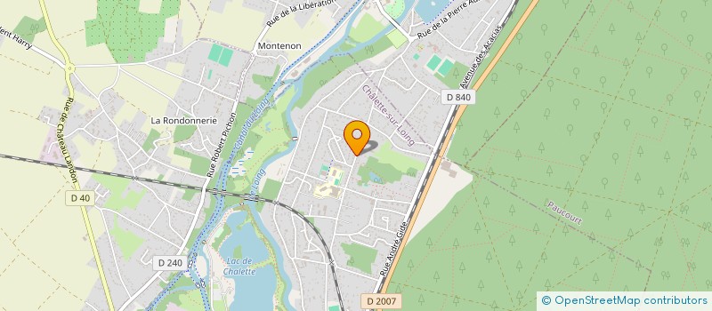 localisation de l'entreprise MONSIEUR CHRISTIAN SMOLNICK à CHALETTE-SUR-LOING