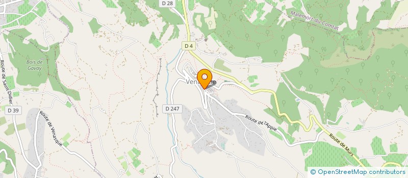 localisation de l'entreprise MONSIEUR CHRISTIAN SOHLKE  VENASQUE