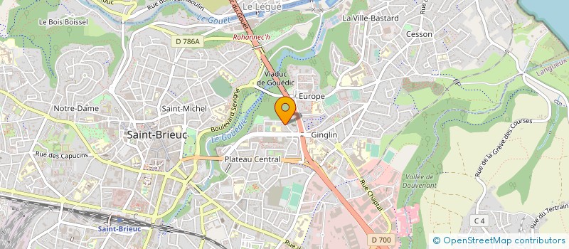 localisation de l'entreprise MONSIEUR CHRISTIAN SOLA à SAINT-BRIEUC