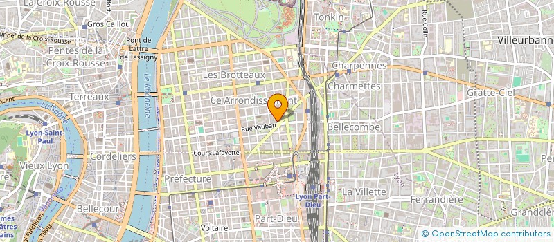 localisation de l'entreprise MONSIEUR CHRISTIAN SONTOT  CALUIRE-ET-CUIRE