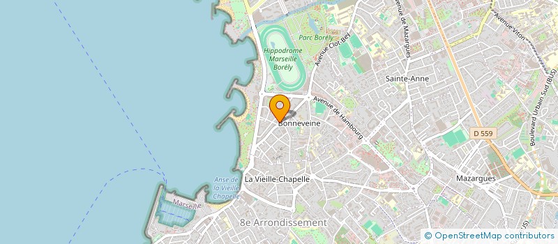 localisation de l'entreprise MONSIEUR CHRISTIAN SORRENTINO à MARSEILLE