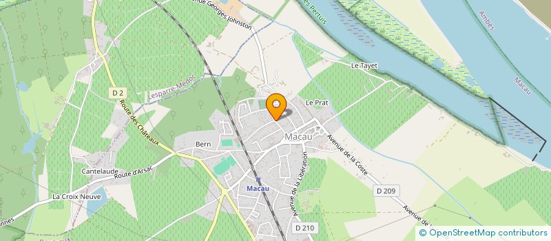 localisation de l'entreprise MONSIEUR CHRISTIAN SOUCIN  SAINT-GEORGES-DE-DIDONNE