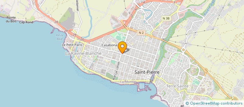localisation de l'entreprise MONSIEUR CHRISTIAN SOUILLARD à SAINT-PIERRE