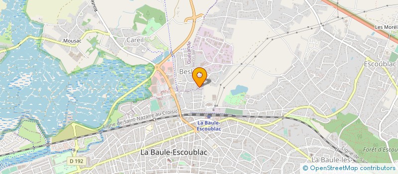 localisation de l'entreprise MONSIEUR CHRISTIAN SOULIER à GUERANDE