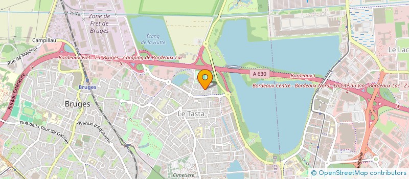 localisation de l'entreprise MONSIEUR CHRISTIAN SOULIER  BRUGES