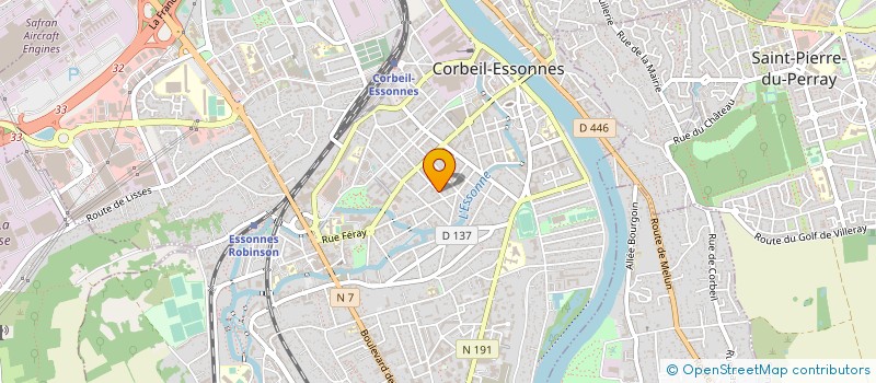 localisation de l'entreprise MONSIEUR CHRISTIAN SOW à CORBEIL-ESSONNES