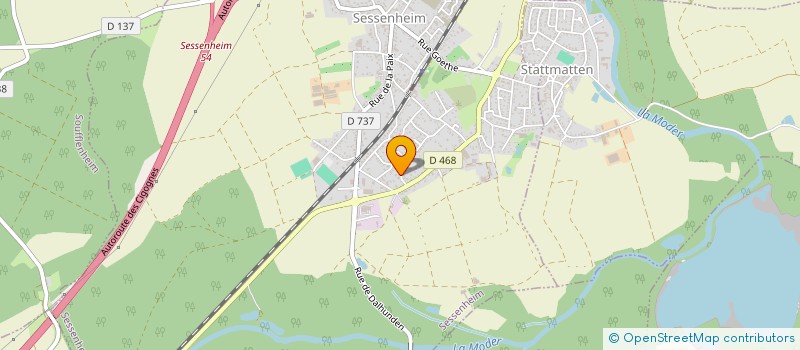 localisation de l'entreprise MONSIEUR CHRISTIAN SPIEGLER  SESSENHEIM