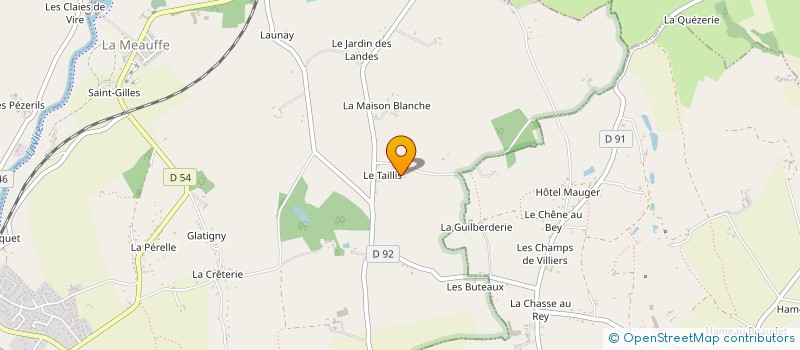 localisation de l'entreprise MONSIEUR CHRISTIAN STAHL à LA MEAUFFE